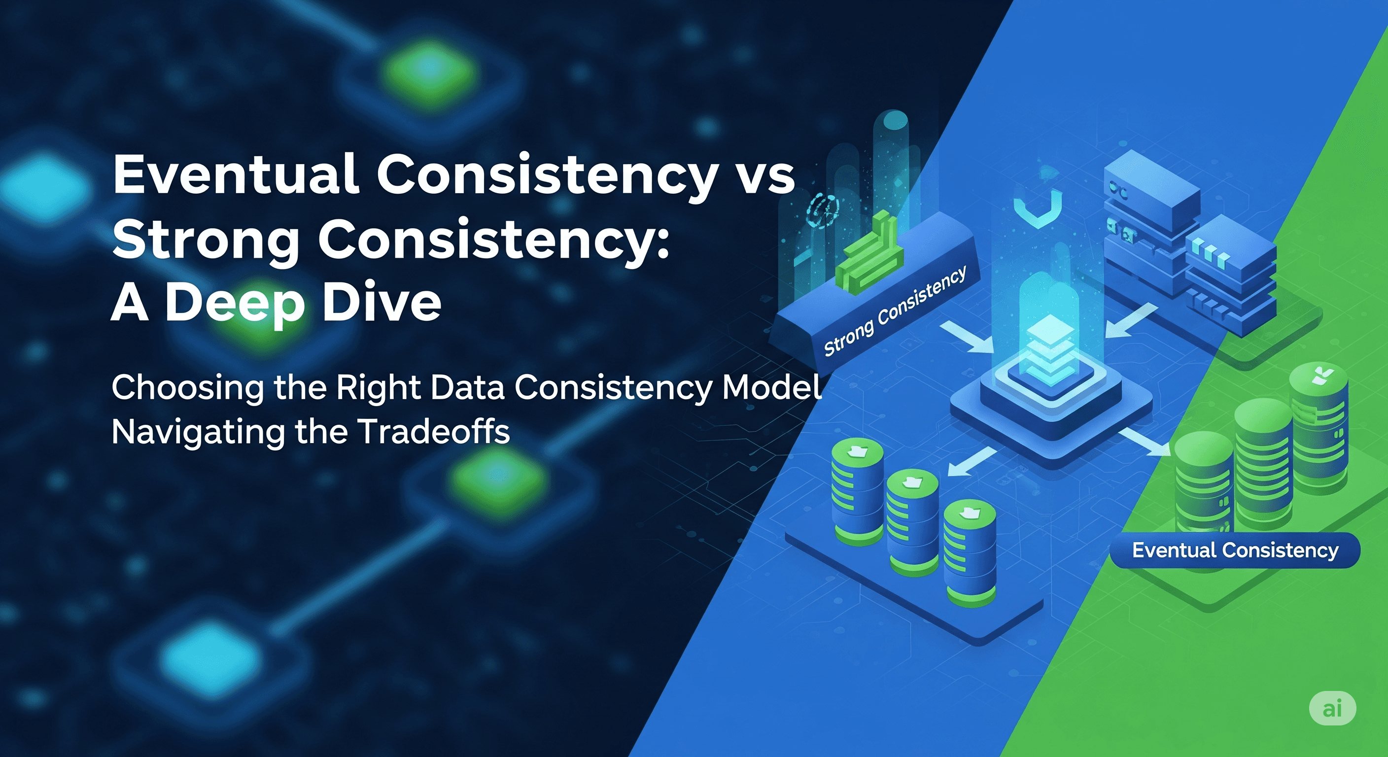βοΈ Eventual Consistency vs Strong Consistency β Explained Simply